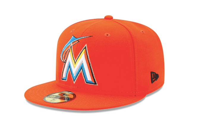 Miami Marlins New Era 59Fifty 5950 Fitted Cap