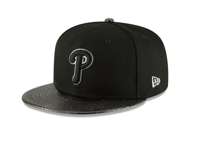 Philadelphia Phillies Snakeskin Sleek Fitted Cap