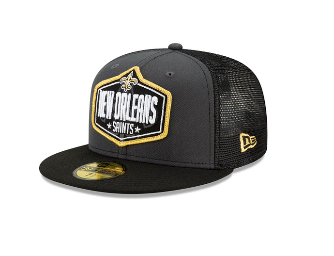 New Orleans Saints 5950 59FIFTY New Era Trucker Cap