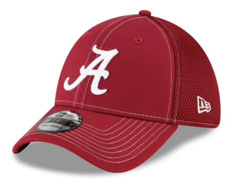 Alabama Crimson Tide New Era 39Thirty 3930 Curved Bill Flex Fit Cap