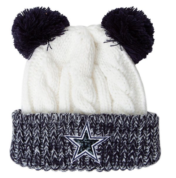 Dallas Cowboys Youth Beartail Knit Hat