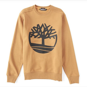 Core Tree Logo Brushback Sweatshirt