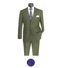 Load image into Gallery viewer, Windowpane Two Button Suit