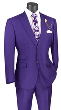 Load image into Gallery viewer, Windowpane Two Button Suit