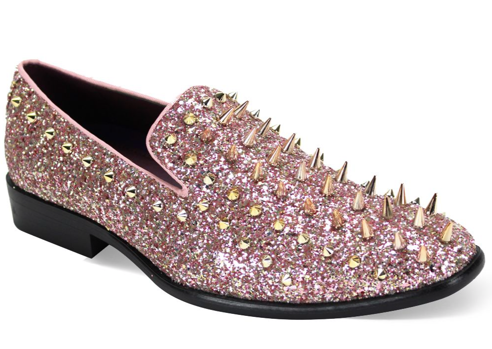 Spiked Stud Dress Shoe 9 / Rose Multi Spiked Stud Dress Shoe 9 / Rose Multi