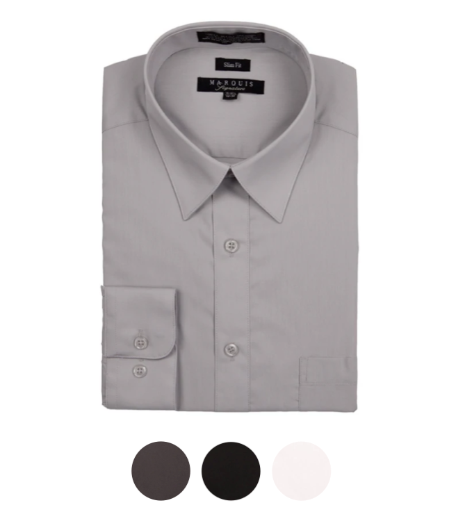 Men's Slim Fit Dress Shirt by Marquis in 30 Colors The Look! Shopthelookonline.com Men's Slim Fit Dress Shirt by Marquis in 30 Colors The Look! Shopthelookonline.com