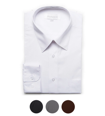 Men's Regular Fit Dress Shirt available in 31 colors