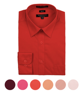 Men's Slim Fit Dress Shirt by Marquis in 30 Colors