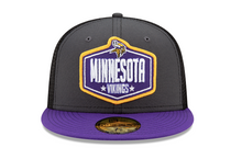 Load image into Gallery viewer, Minnesota Vikings Fitted Trucker Cap