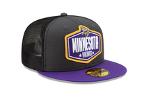 Load image into Gallery viewer, Minnesota Vikings Fitted Trucker Cap