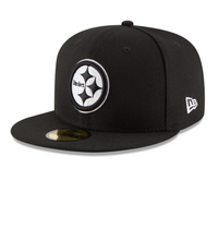 Load image into Gallery viewer, Pittsburg Steelers New Era 59Fifty 5950 Fitted Cap