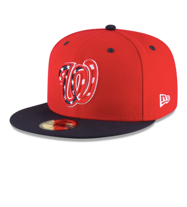 Washington Nationals Fitted Cap