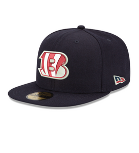 Cincinnati Bengals New Era 59Fifty 5950 Fitted Cap