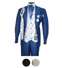 Load image into Gallery viewer, City Revo Suit with Vest, Tie, Hanky, and Bow Tie