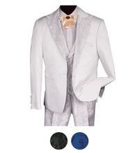 Load image into Gallery viewer, Sage T Trio Slim Fit Three Piece Suit