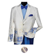 Abstract Floral Slim Fit