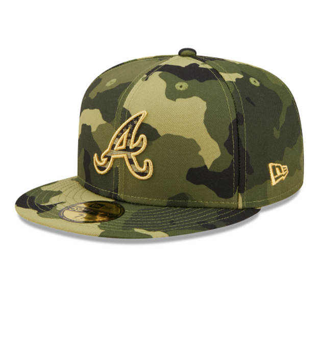 Atlanta Braves Camouflage AFD Cap