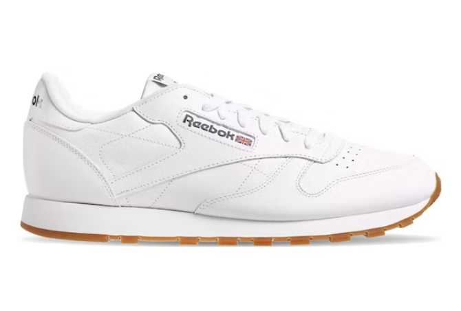 Reebok White Classic Leather Sneaker # 49797 – The Look ...