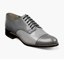 Load image into Gallery viewer, Madison Lizard Cap Toe Oxford