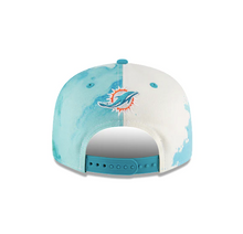 Load image into Gallery viewer, Miami Dolphins Ink Dye 9FIFTY Snapback