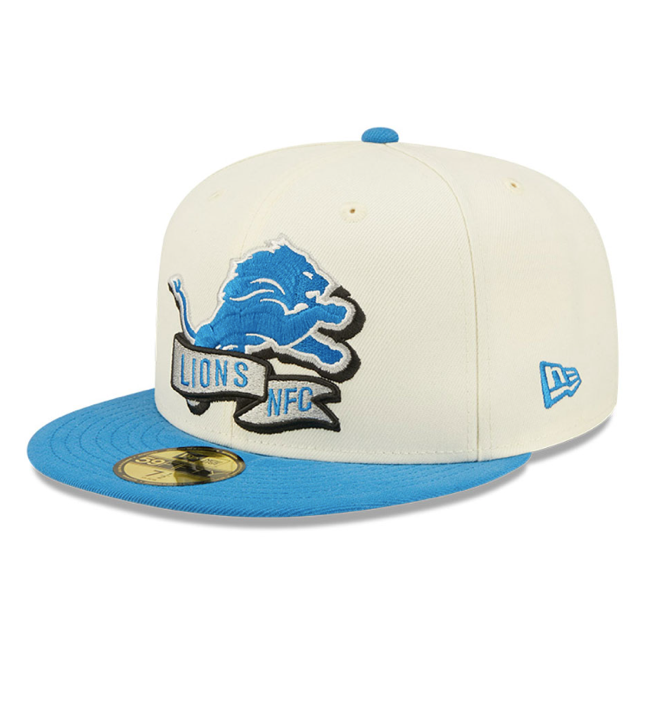 Detroit Lions NFL Sideline New Era 59FIFTY Fitted Cap