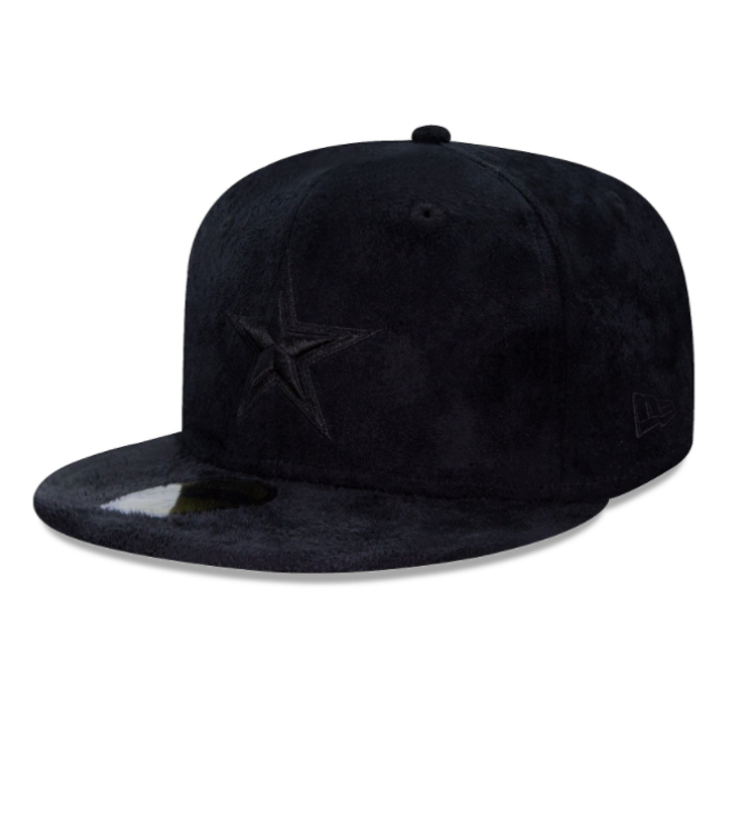 Dallas Cowboys Black on Black New Era 59Fifty 5950 Fitted Cap The Look Shopthelookonline