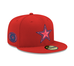 Dallas Cowboys Star Red 59FIFTY Fitted Cap 7 3/4