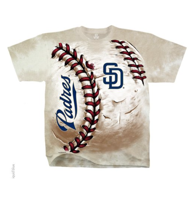 Chicago Cubs - Hardball Tie Dye T-Shirt