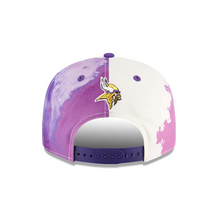 Load image into Gallery viewer, Minnesota Viking Side Line Ink Snapback New Era 9Fifty Hat