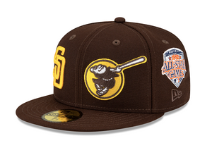 San Diego Padres Patch Pride Fitted Cap