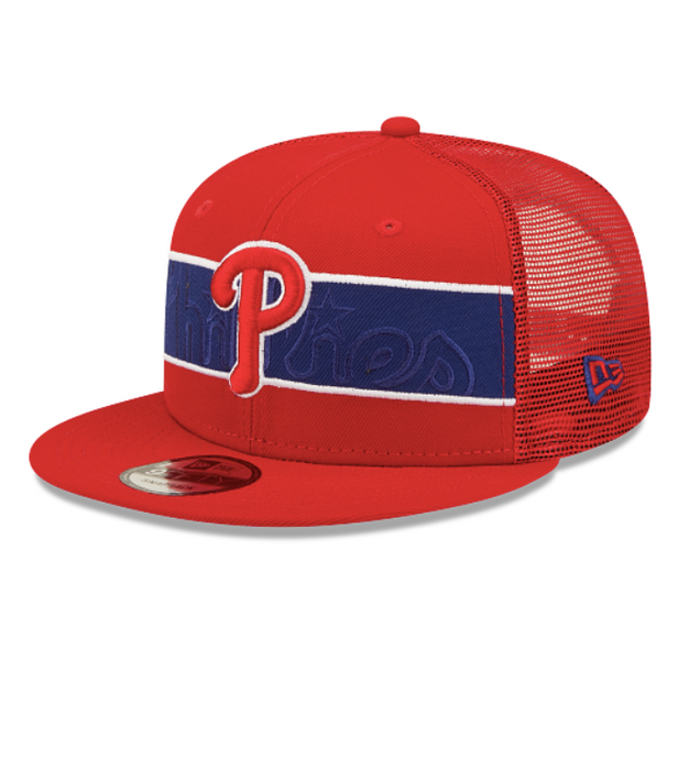 Philadelphia Phillies New Era 9fifty 950 Trucker Snapback Cap