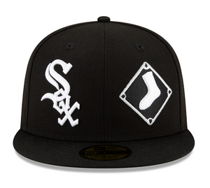 Chicago White Sox Patch Pride Fitted Cap