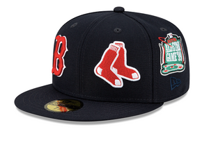 Boston Red Sox Patch Pride Fitted Cap