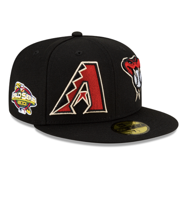 Arizona Diamondbacks Patch Pride Fitted Cap