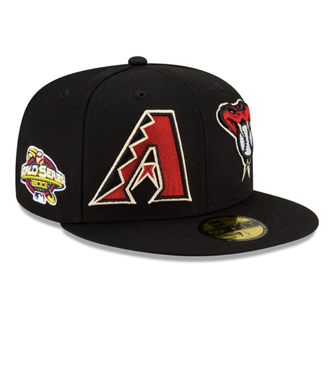 Black Houston Astros Patch Pride 59FIFTY New Era Fitted Hat