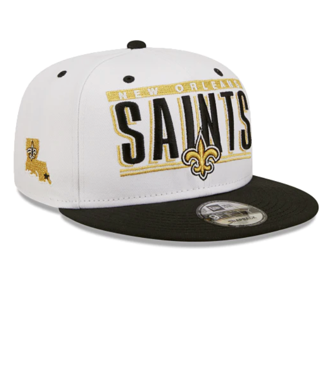 new orleans saints fitted hat