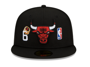 Chicago Bulls World Champions Fitted Hat