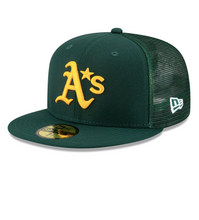 Load image into Gallery viewer, Oakland Athletics Fitted 59Fifty 5950 New Era Trucker Hat