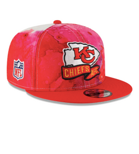 Kansas City Chiefs New Era Sideline Ink Dye 9Fifty 950 Snapback Hat