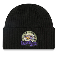 Load image into Gallery viewer, Baltimore Ravens Salute to Service Beanie