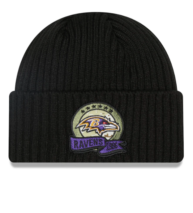 Baltimore Ravens Salute to Service New Era Beanie