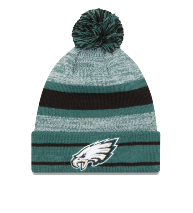 Philadelphia Eagles Pom Beanie