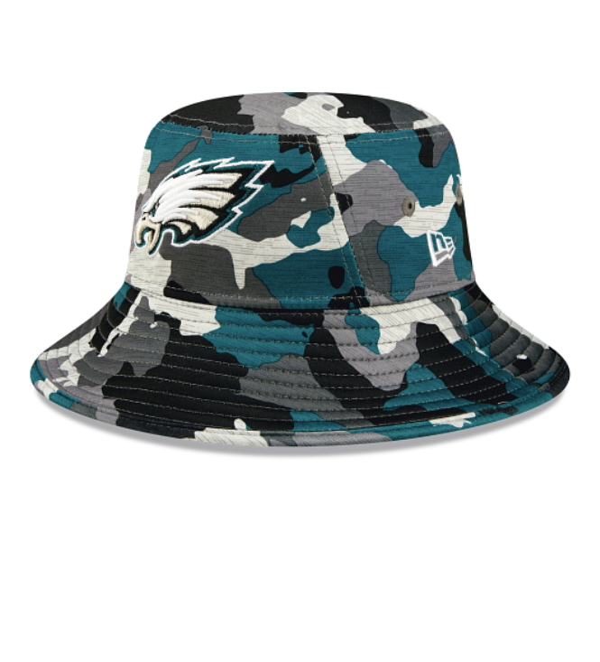 Dallas Cowboys New Era 2022 NFL Training Camp Official Bucket Hat - Camo