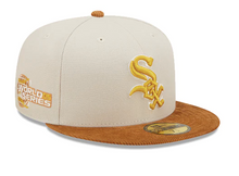 Load image into Gallery viewer, Chicago White Sox Corduroy Visor Fitted Cap