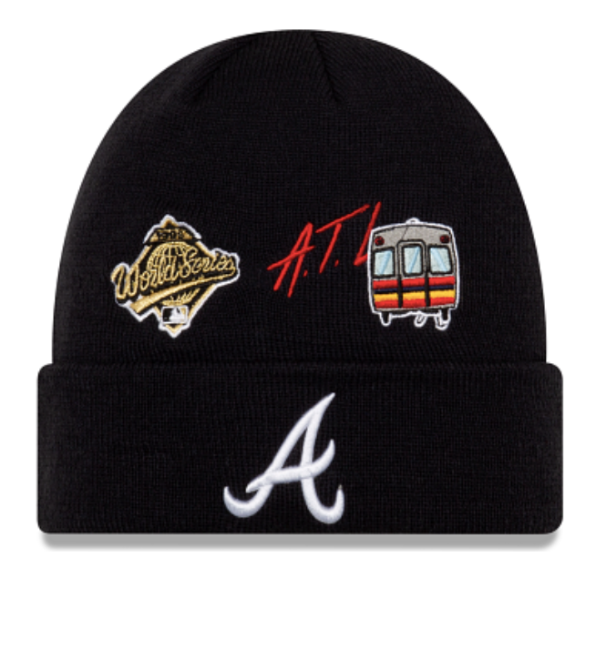 Atlanta Braves Knit Hat