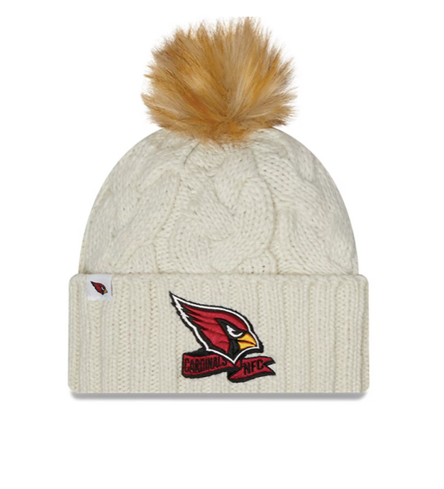 Women's Arizona Cardinals Pom Knit Beanie