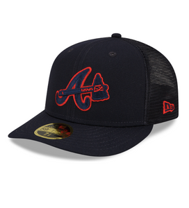 Atlanta Braves Fitted Trucker Cap
