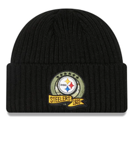 Pittsburg Steelers Salute to Service Knit Beanie
