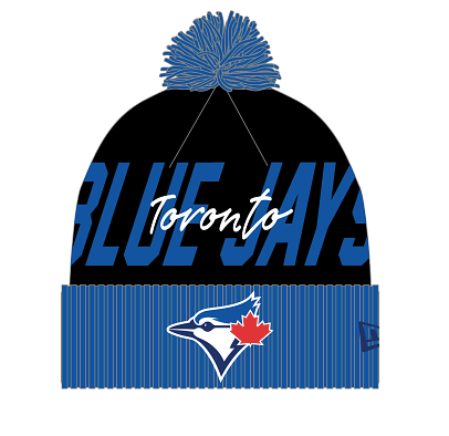 Toronto Blue Jays Knit Pom Cuff Beanie