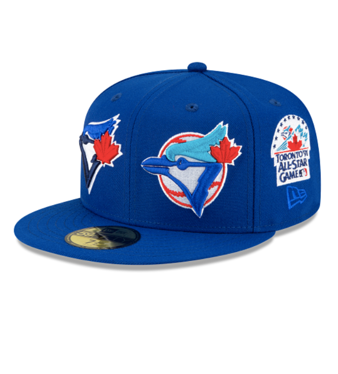Toronto Blue Jays Patch Pride Fitted Cap